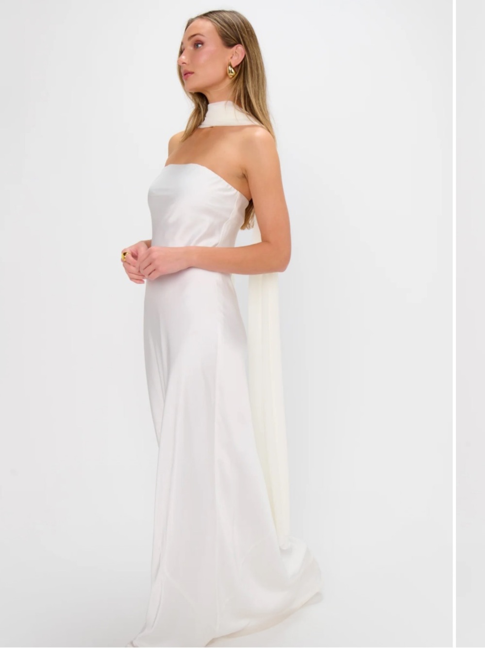 Show Me Your MuMu Wedding Cake Chiffon Soiree Neck Scarf